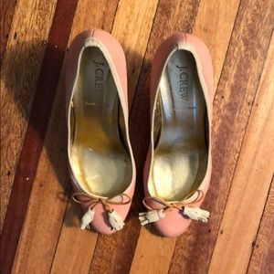 Jcrew Collection Tassel Heels - made in Italy
